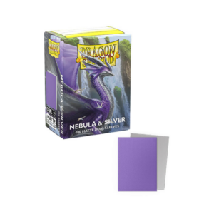 Dragon Shield - Standard - Dual Matte Silver Sleeves